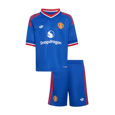 Kids Manchester United Away Soccer Jersey Kit 2026/27 - Pro Jersey Shop
