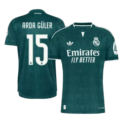 Real Madrid ARDA GÜLER #15 Away Soccer Match Jersey 2026/27 - Pro Jersey Shop