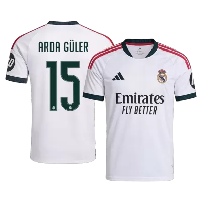 Real Madrid ARDA GÜLER #15 Home Soccer Fan Jersey 2026/27 - Pro Jersey Shop