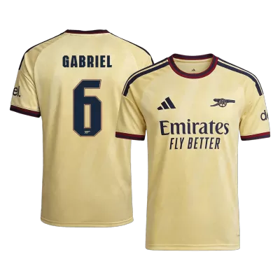 Arsenal GABRIEL #6 Third Away Soccer Fan Jersey 2026/27 UCL - Pro Jersey Shop