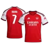 Arsenal SAKA #7 Home Soccer Fan Jersey 2026/27 UCL - Pro Jersey Shop