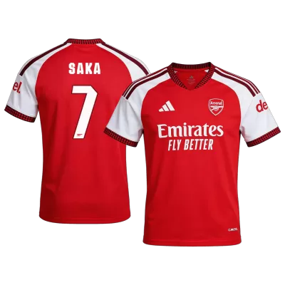 Arsenal SAKA #7 Home Soccer Fan Jersey 2026/27 UCL - Pro Jersey Shop