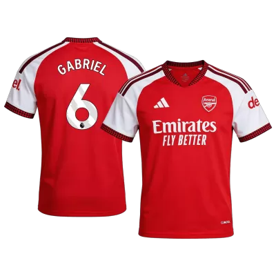 Arsenal GABRIEL #6 Home Soccer Fan Jersey 2026/27 - Pro Jersey Shop