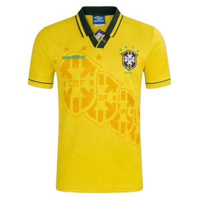 Retro 1994 Brazil Home Soccer Jersey - Pro Jersey Shop