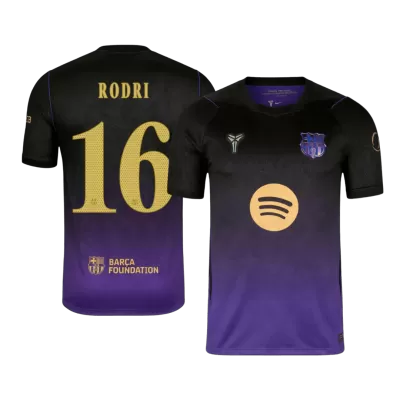 Barcelona RODRI #16 Away Soccer Fan Jersey 2026/27 UCL - Pro Jersey Shop
