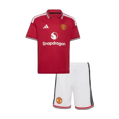 Kids Manchester United Home Soccer Jersey Kit 2026/27 - Pro Jersey Shop