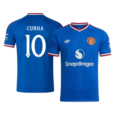 Manchester United CUNHA #10 Away Soccer Fan Jersey 2026/27 UCL - Pro Jersey Shop