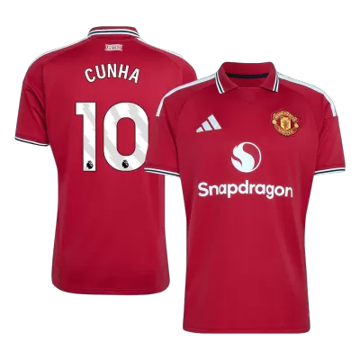 Manchester United CUNHA #10 Home Soccer Fan Jersey 2026/27 - Pro Jersey Shop