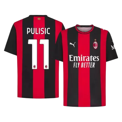 AC Milan PULISIC #11 Home Soccer Fan Jersey 2026/27 - Pro Jersey Shop