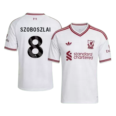 Liverpool SZOBOSZLAI #8 Away Soccer Fan Jersey 2026/27 - Pro Jersey Shop