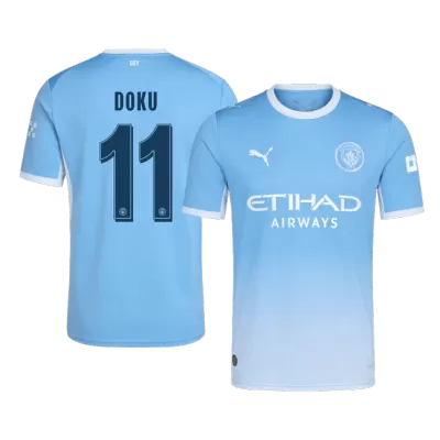 Manchester City DOKU #11 Home Soccer Fan Jersey 2026/27 UCL - Pro Jersey Shop