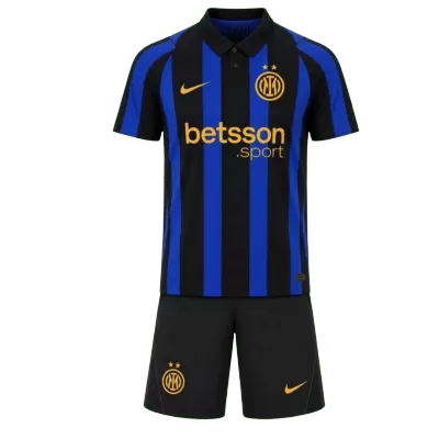Kids Inter Milan Home Soccer Jersey Kit 2026/27 - Pro Jersey Shop