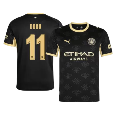 Manchester City DOKU #11 Away Soccer Fan Jersey 2026/27 UCL - Pro Jersey Shop