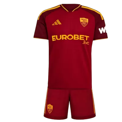 Kids Roma Home Soccer Jersey Kit 2026/27 - Pro Jersey Shop