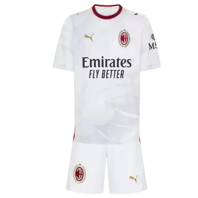 Kids AC Milan Away Soccer Jersey Kit 2026/27 - Pro Jersey Shop