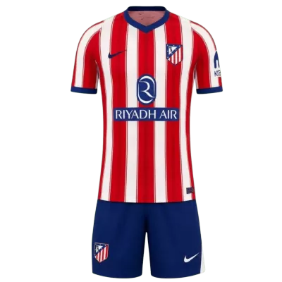 Kids Atletico Madrid Home Soccer Jersey Kit 2026/27 - Pro Jersey Shop
