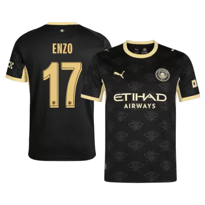 Manchester City ENZO #17 Away Soccer Fan Jersey 2026/27 UCL - Pro Jersey Shop