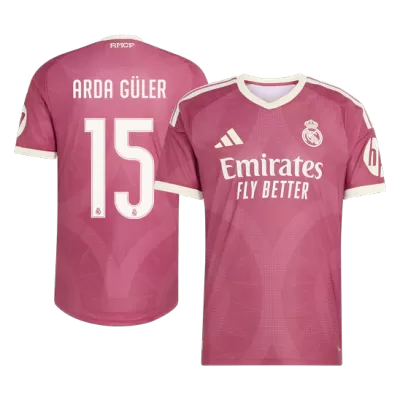Real Madrid ARDA GÜLER #15 Third Away Soccer Match Jersey 2026/27 - Pro Jersey Shop
