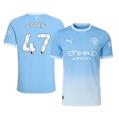 Manchester City FODEN #47 Home Soccer Match Jersey 2026/27 - Pro Jersey Shop