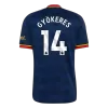Arsenal GYÖKERES #14 Away Soccer Fan Jersey 2026/27 - Pro Jersey Shop