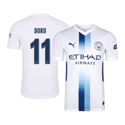 Manchester City DOKU #11 Third Away Soccer Match Jersey 2026/27 UCL - Pro Jersey Shop