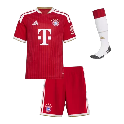 Kids Bayern Munich Home Soccer Jersey Full Kit 2026/27 - Pro Jersey Shop