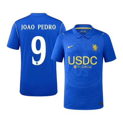 Chelsea JOÃO PEDRO #9 Home Soccer Fan Jersey 2026/27 UCL - Pro Jersey Shop